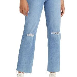 Levi’s Women’s Ribcage Straight Ankle Jeans